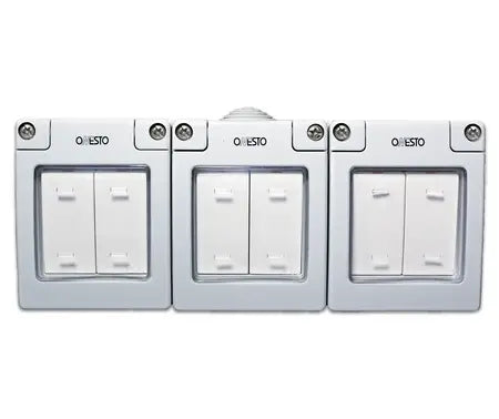 6 Lever 1 Way Switch Enclosure IP55
