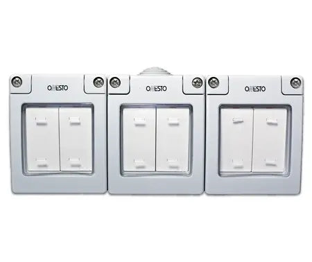 6 lever 1 way surface mount IP55