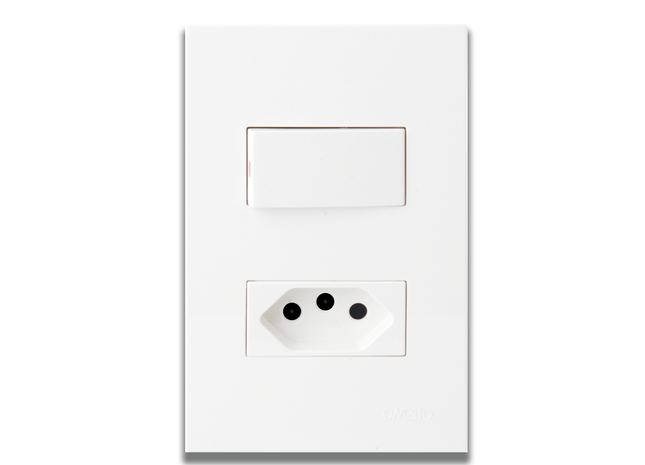 4 x 2 16A Switched Socket