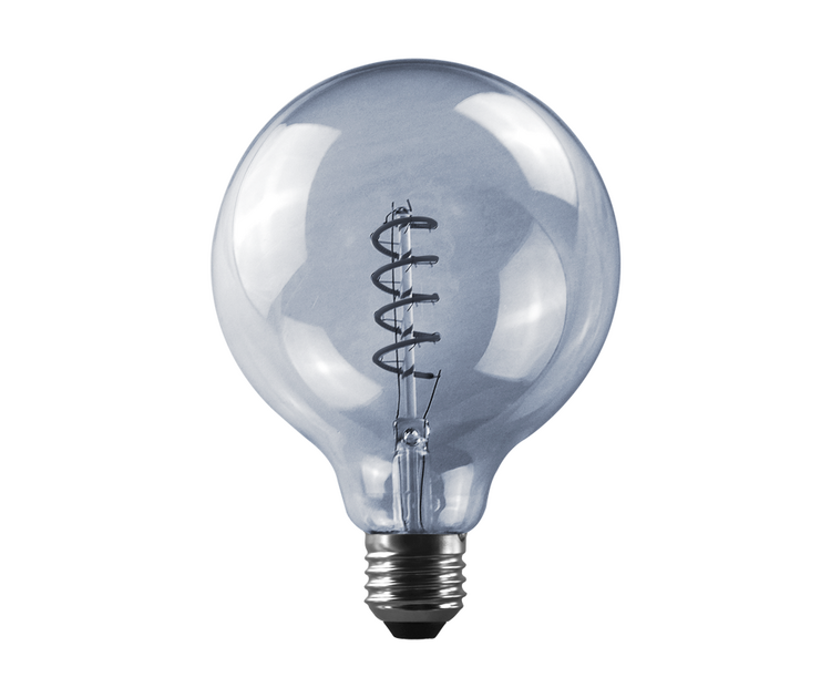 5W LED E27 G125 spiral filament bulb