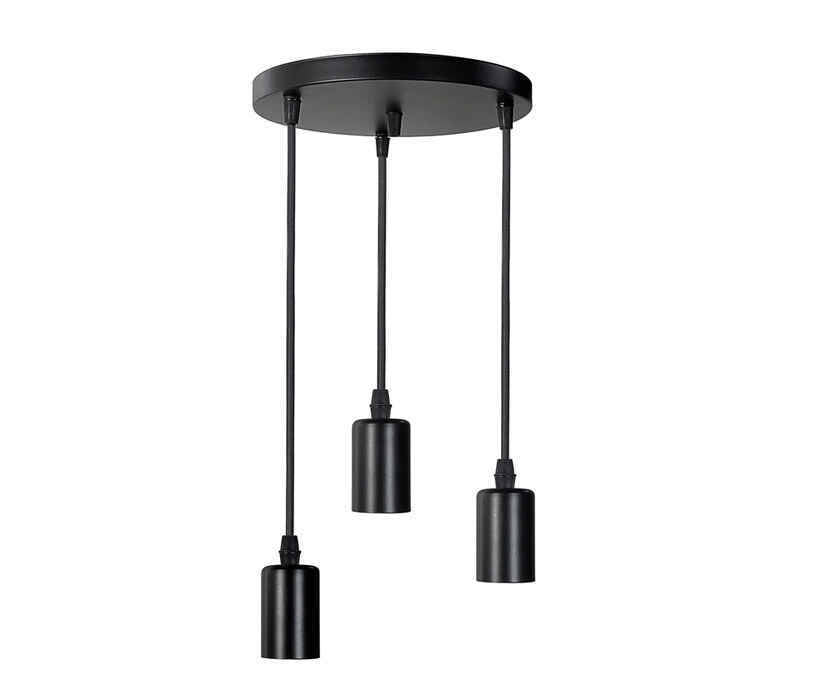 Round 3 Piece Pendant Lamp Holder