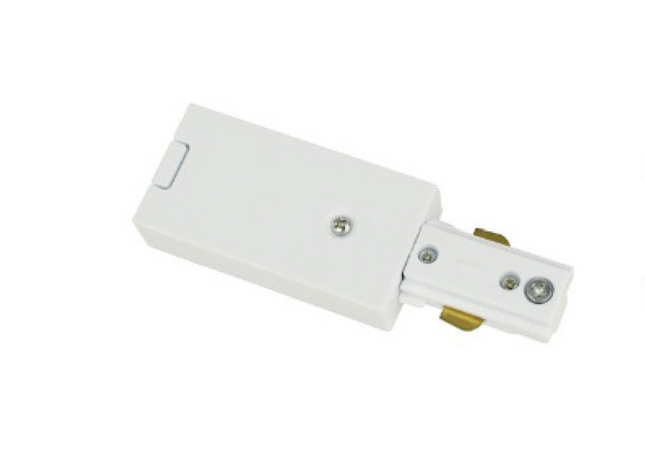 Track light power adapter/feed