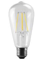 8W LED E27 Filament Bulb