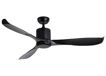 Ariosa DC 3 Blade Ceiling Fan Without Light Black