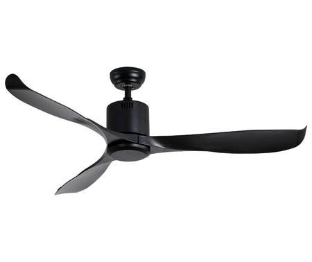 Ariosa DC 3 Blade Ceiling Fan Without Light Black