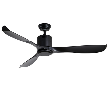 Ariosa DC 3 Blade Ceiling Fan Without Light Black – Maple Leaf ...