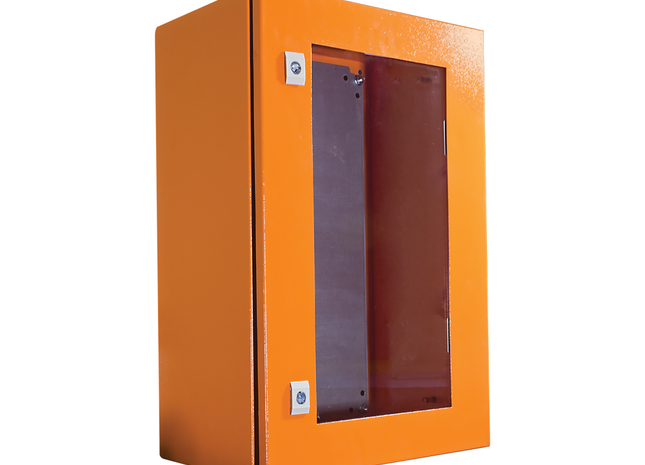 IP55 Steel Enclosure with Plexi glass door