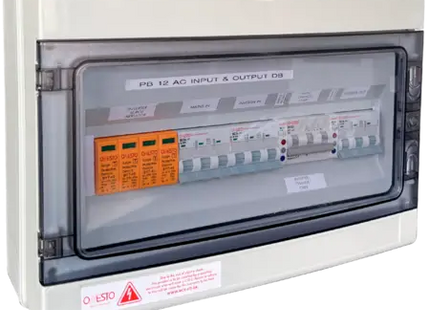 PB-12 AC input & out distribution board