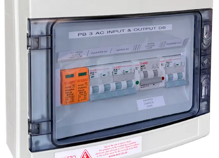PB-3 AC input & output distribution board